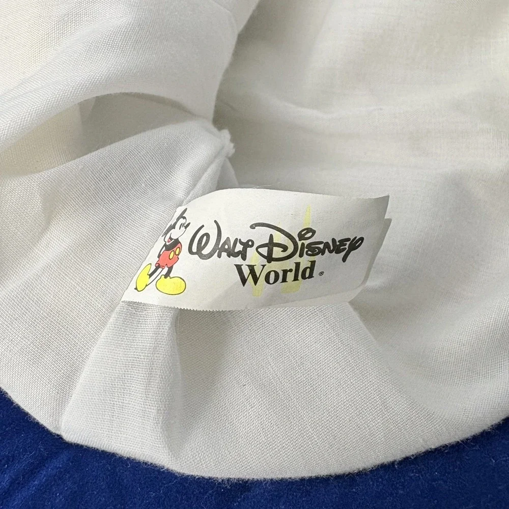 Walt Disney World Fantasia Blue & Gold Flashing Light Sorcerer Wizard Hat